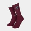 Santa Cruz Women Flutter Flash Socks (2 Pack) White/Sangria - Afbeelding 2