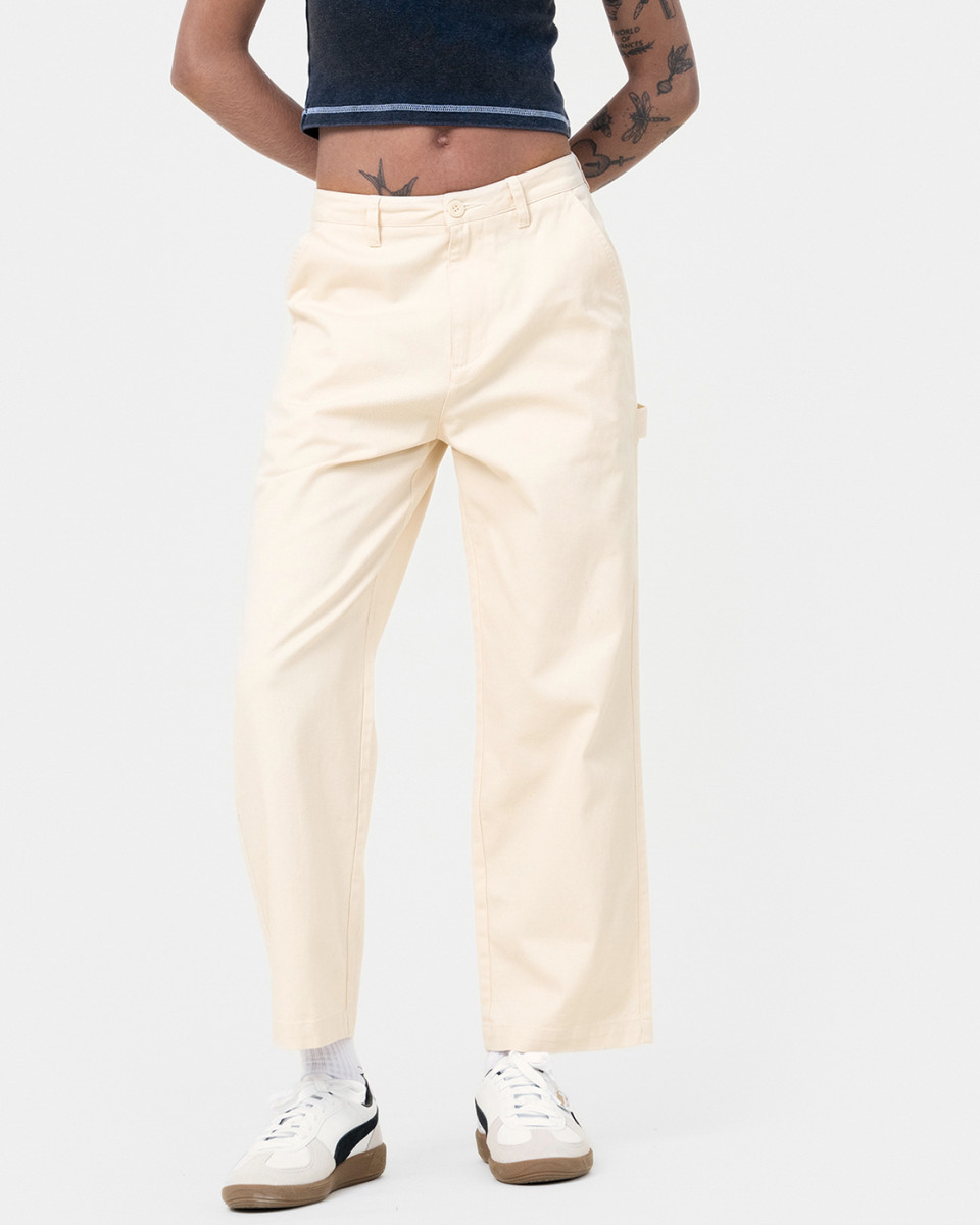 Santa Cruz Women Nolan Carpenter Pant Off White