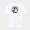 Santa Cruz Women Offshore Dot T-Shirt White - Afbeelding 5