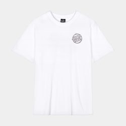 Santa Cruz Women Offshore Dot T-Shirt White - Afbeelding 4