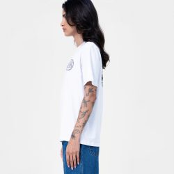 Santa Cruz Women Offshore Dot T-Shirt White - Afbeelding 2