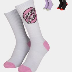 Santa Cruz Women Pop Dot Socks (3 Pack) Assorted