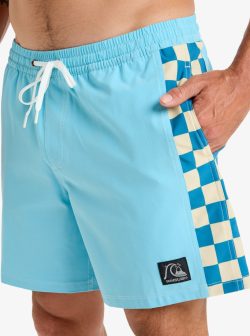 QUIKSILVER ORIGINAL ARCH VOLLEY 17 MILKY BLUE - Afbeelding 3