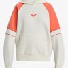ROXY ESSENTIAL ENERGY BLOCKD HOODIE EGRET - Afbeelding 4