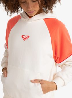 ROXY ESSENTIAL ENERGY BLOCKD HOODIE EGRET - Afbeelding 3