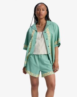 QUIKSILVER BAHAMAS SS SHIRT MALACHITE GREEN - Afbeelding 3