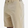 QUIKSILVER UNION HEATHER AMPH 19 KHAKI HEATHER