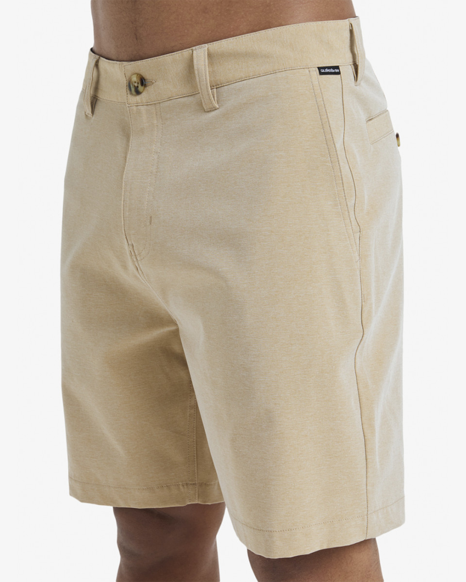 QUIKSILVER UNION HEATHER AMPH 19 KHAKI HEATHER