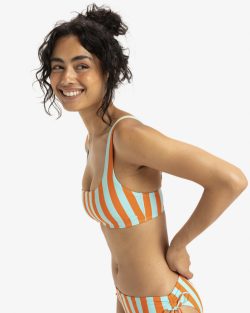 ROXY PT BEACH CLASSICS BRALETTE ATOMIZER BRELLA STRIPE YW