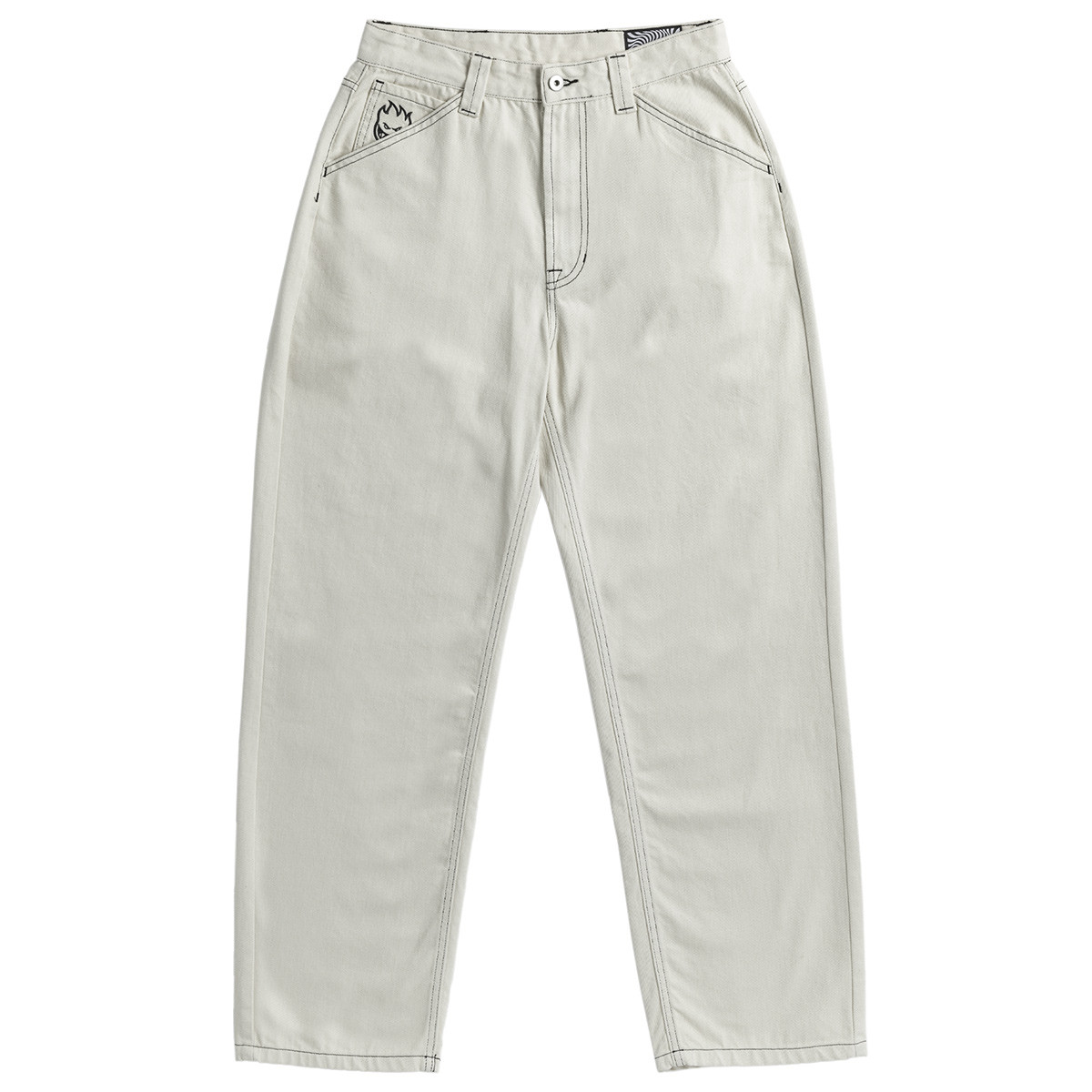 Spitfire bighead custom denim pant Natural/Black