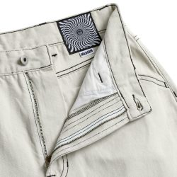 Spitfire bighead custom denim pant Natural/Black - Afbeelding 5