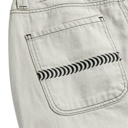 Spitfire bighead custom denim pant Natural/Black - Afbeelding 4