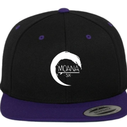 Moana Snapback black purple