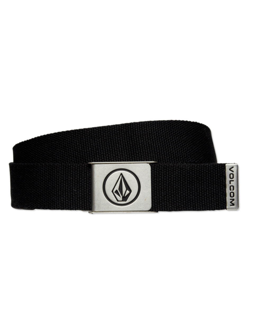 VOLCOM CIRCLE WEB BELT BLACK