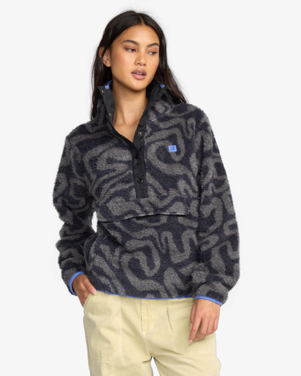 BILLABONG SWITCHBACK PULLOVER FLC BLACK SANDS