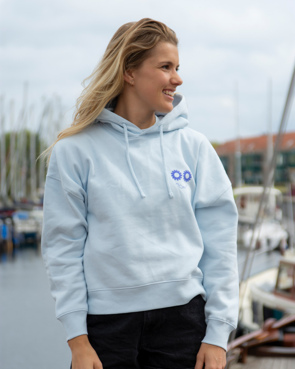 Moana Six Blooming Vibes cropped hoodie