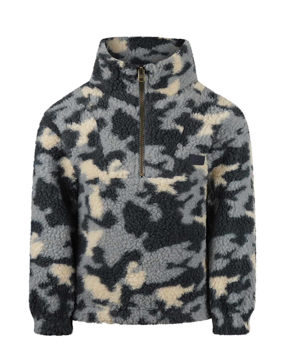 Koko Noko Teddy fleece Steel blue