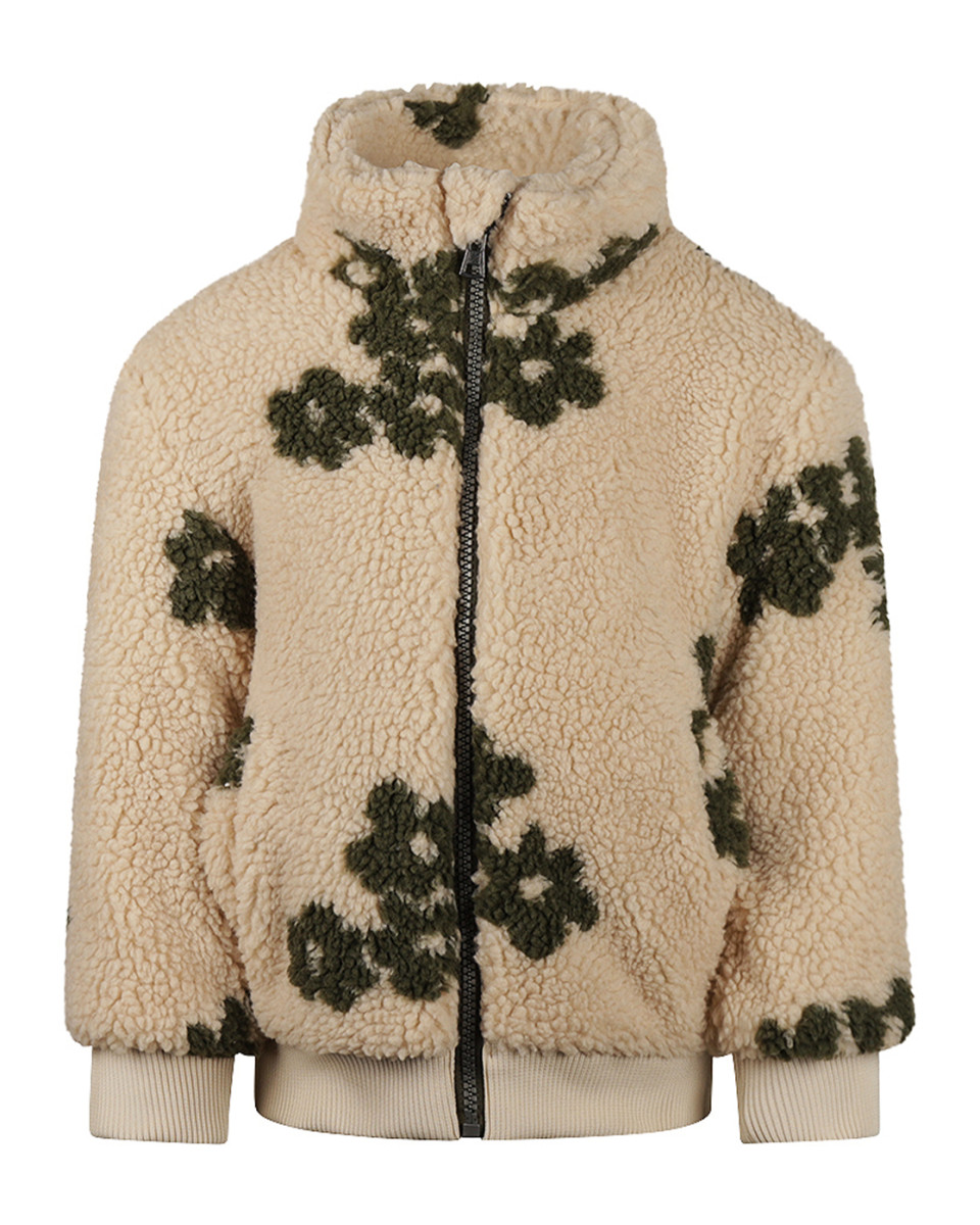 Koko Noko Teddy jacket  Off white