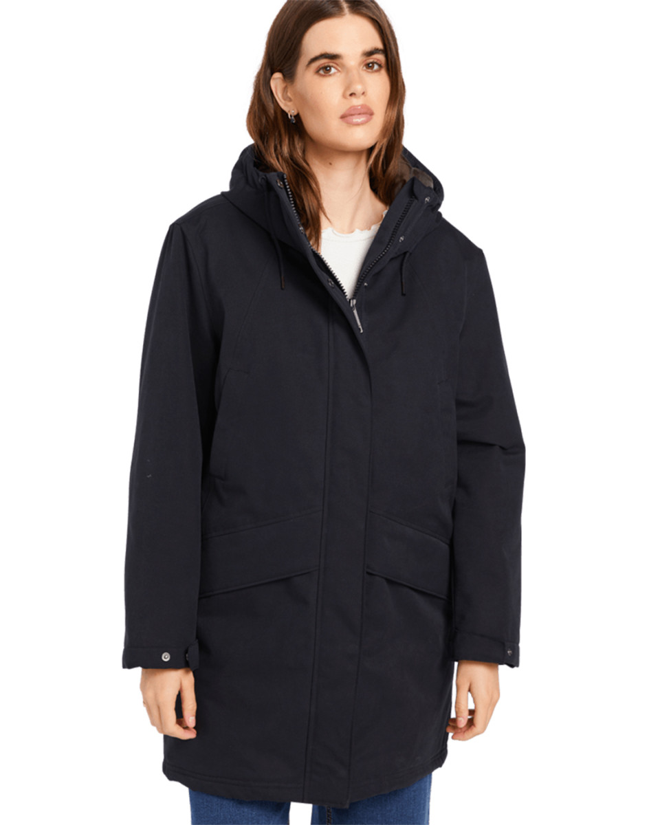 VOLCOM SOMESTONE 10K PARKA BLACK