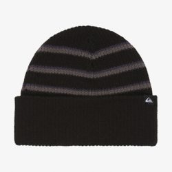 QUIKSILVER SPLIT BEANIE TRUE BLACK