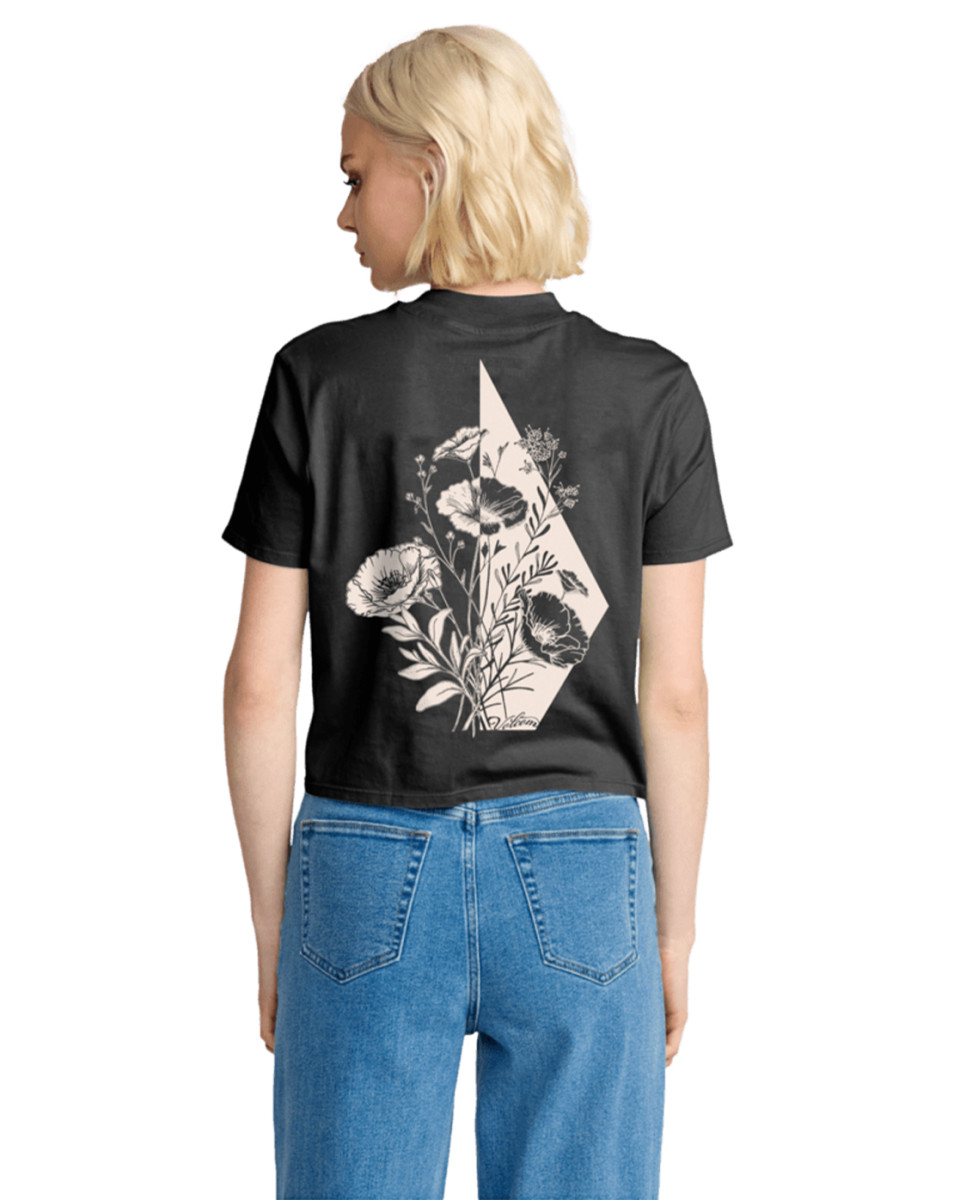 VOLCOM POCKET DIAL TEE VINTAGE BLACK