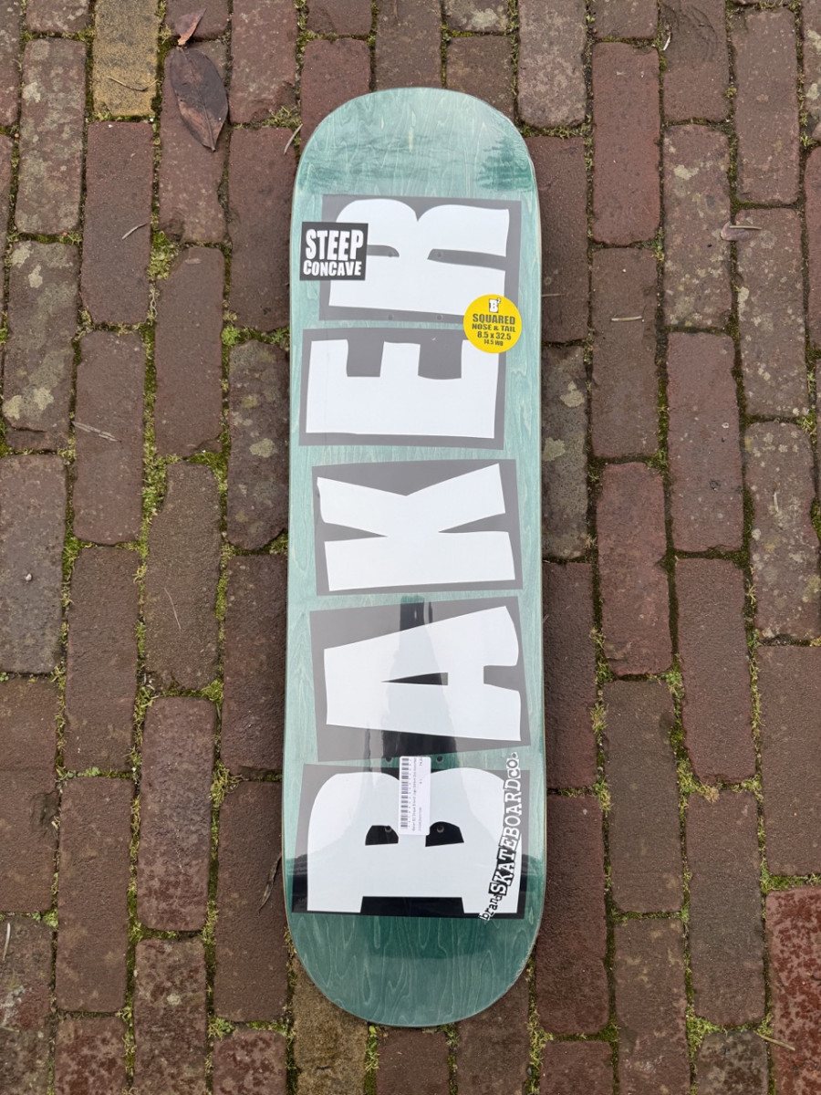 Baker B2 Shape 8.5 brand logo deck ( teal/green )