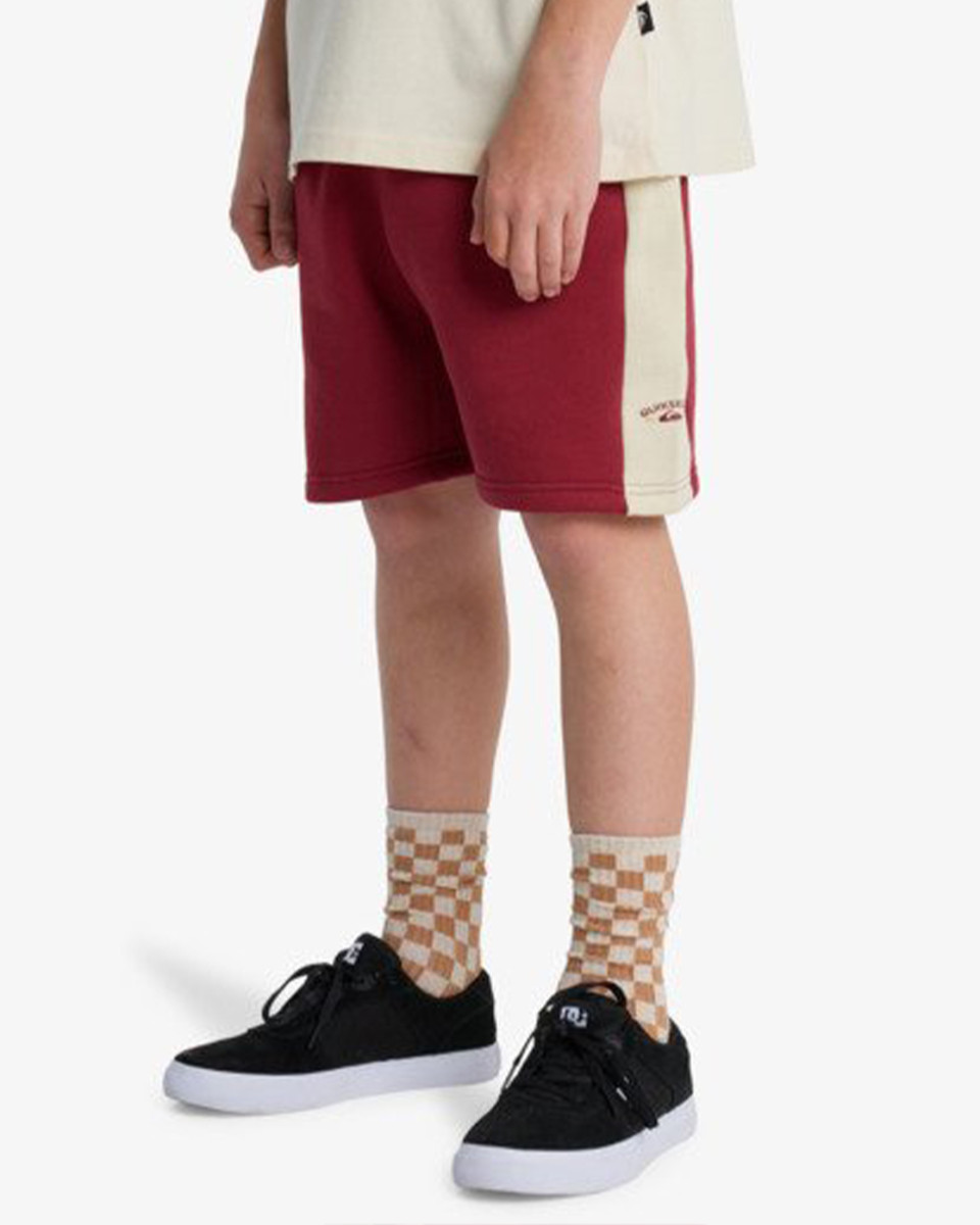 QUIKSILVER KNOWLEDGE AREA SHORT YOUTH BURNT RUSSET