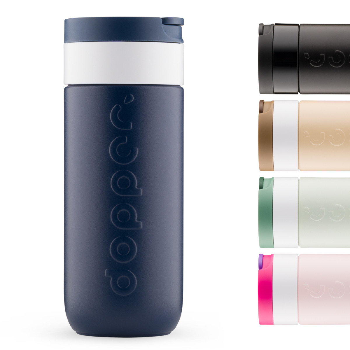 DOPPER TRAVEL MUG 400 ML BREAKER BLUE - Afbeelding 4