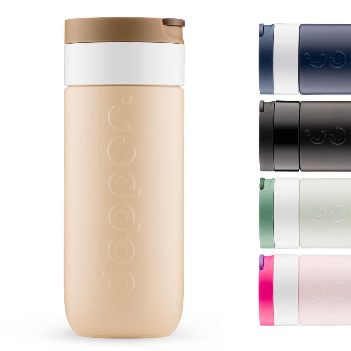 DOPPER TRAVEL MUG 300 ML EARTHY BROWN - Afbeelding 4