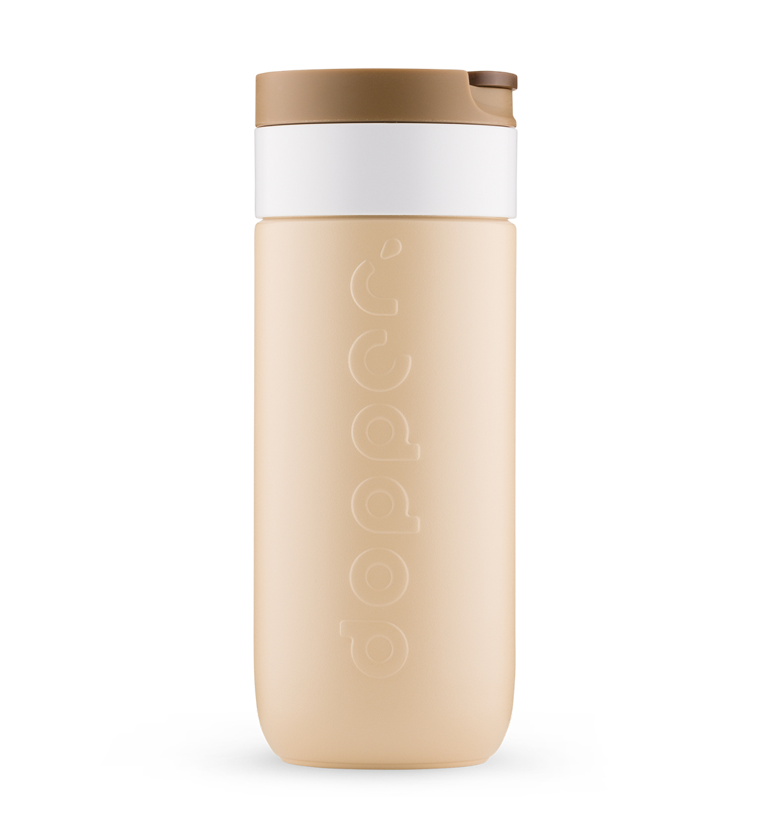 DOPPER TRAVEL MUG 400 ML EARTHY BROWN