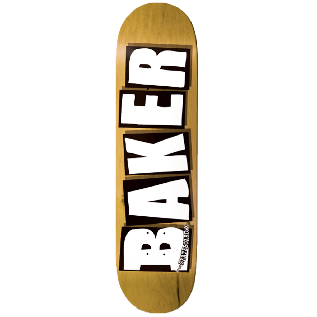 Baker B2 Shape 8.25 brand logo deck (wood/wash)