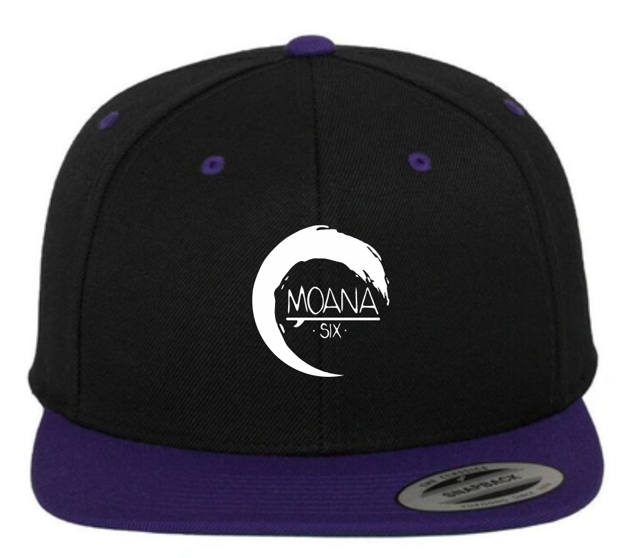 Moana Snapback black purple