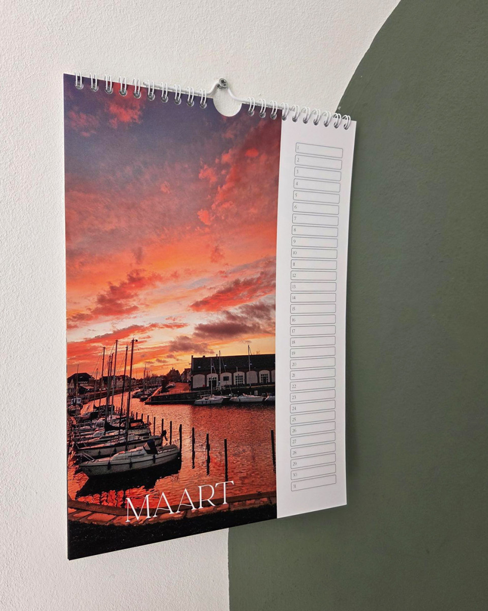 Verjaardagskalender A4 Brouwse luchten