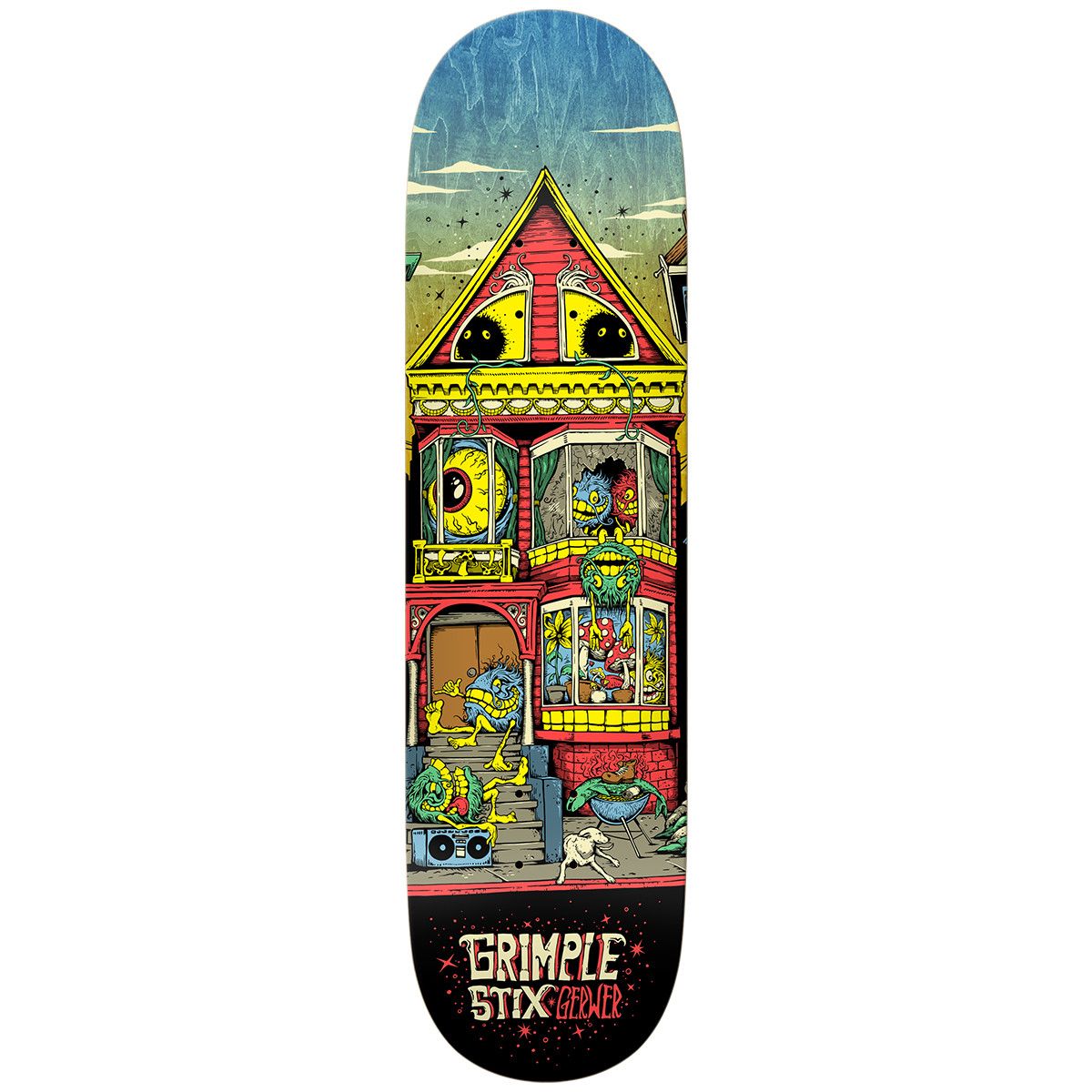 Anti Hero Gerwer Grimple Stix Victorians Skateboard Deck 8.25