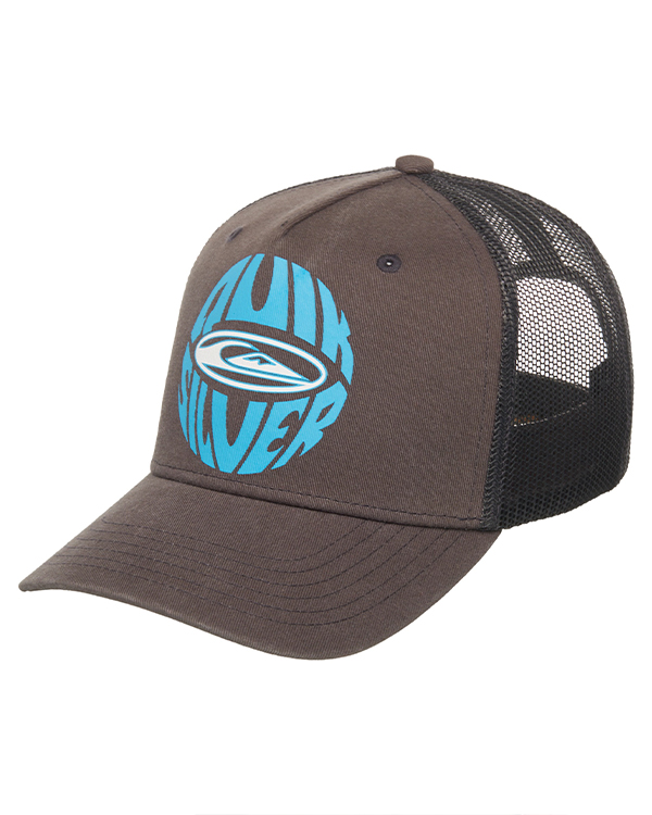 QUIKSILVER DECADES COTTON H TRUCKER YOUTH IRON GATE
