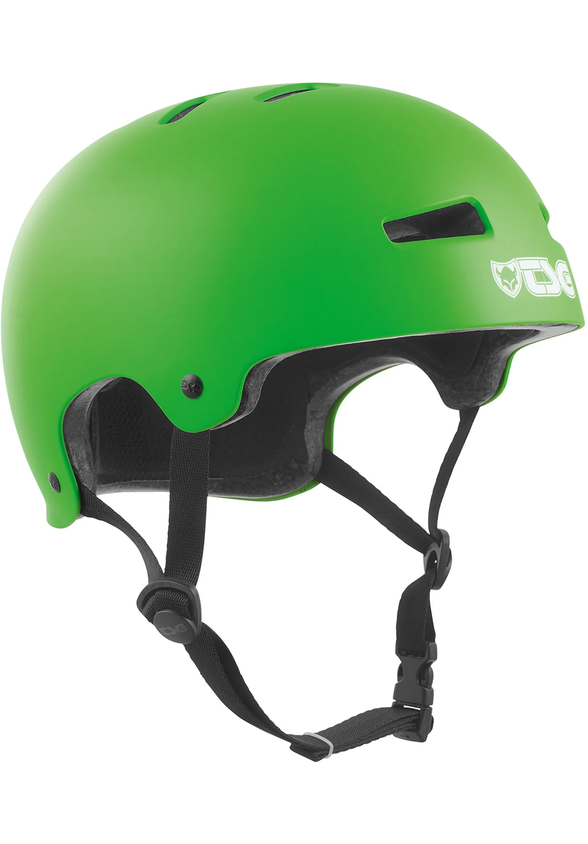 TSG Evolution Helmet satin lime green L/XL