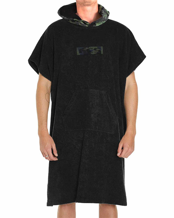 FCS Poncho Black/Camo