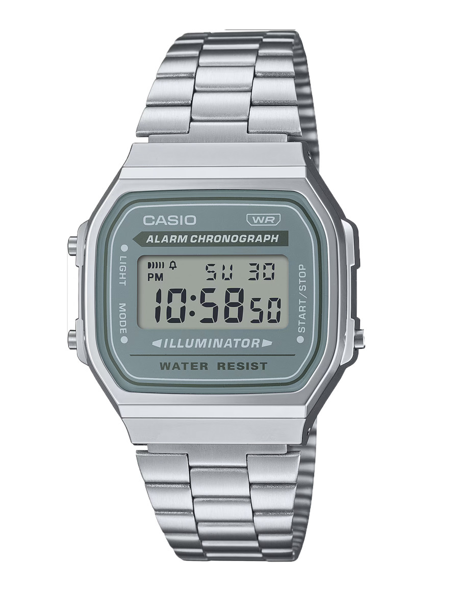Casio vintage iconic A168WA-3AY greenblue