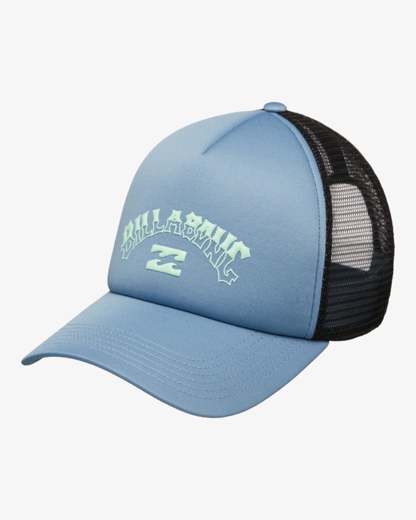 BILLABONG PODIUM TRUCKER WASHED BLUE