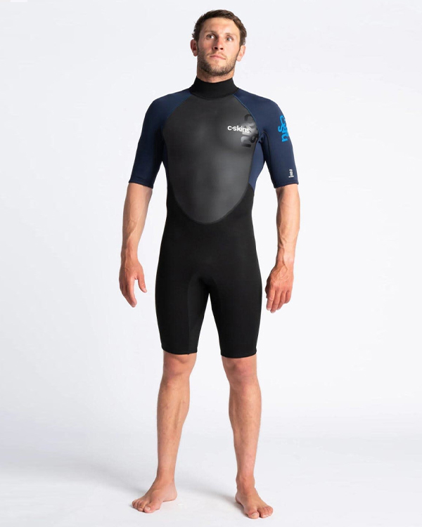C-skins Shorty men black/navy