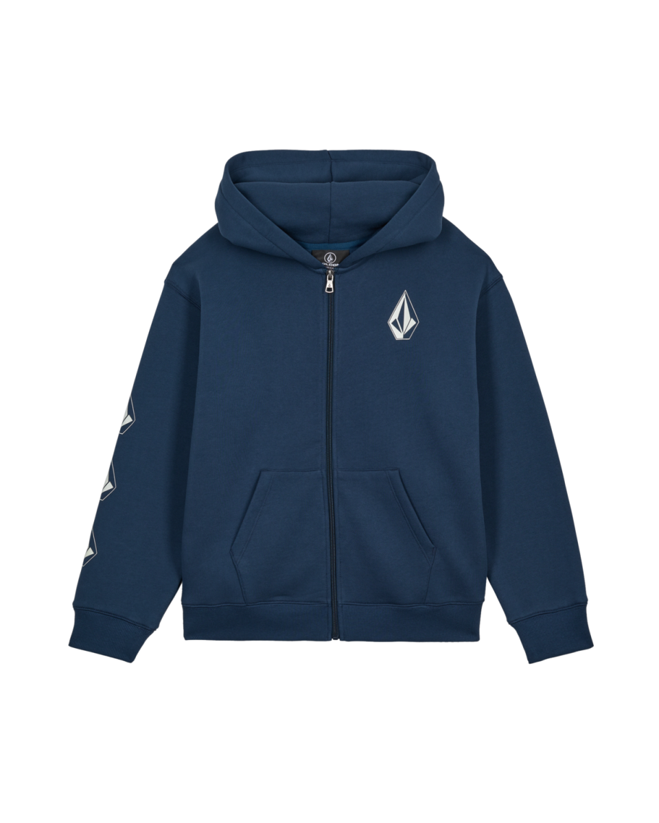 VOLCOM ICONIC STONE GID ZIP DUST BOWL INDIGO