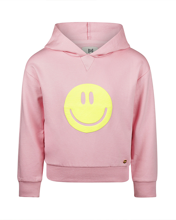 KOKO NOKO HOODIE SMILEY PINK