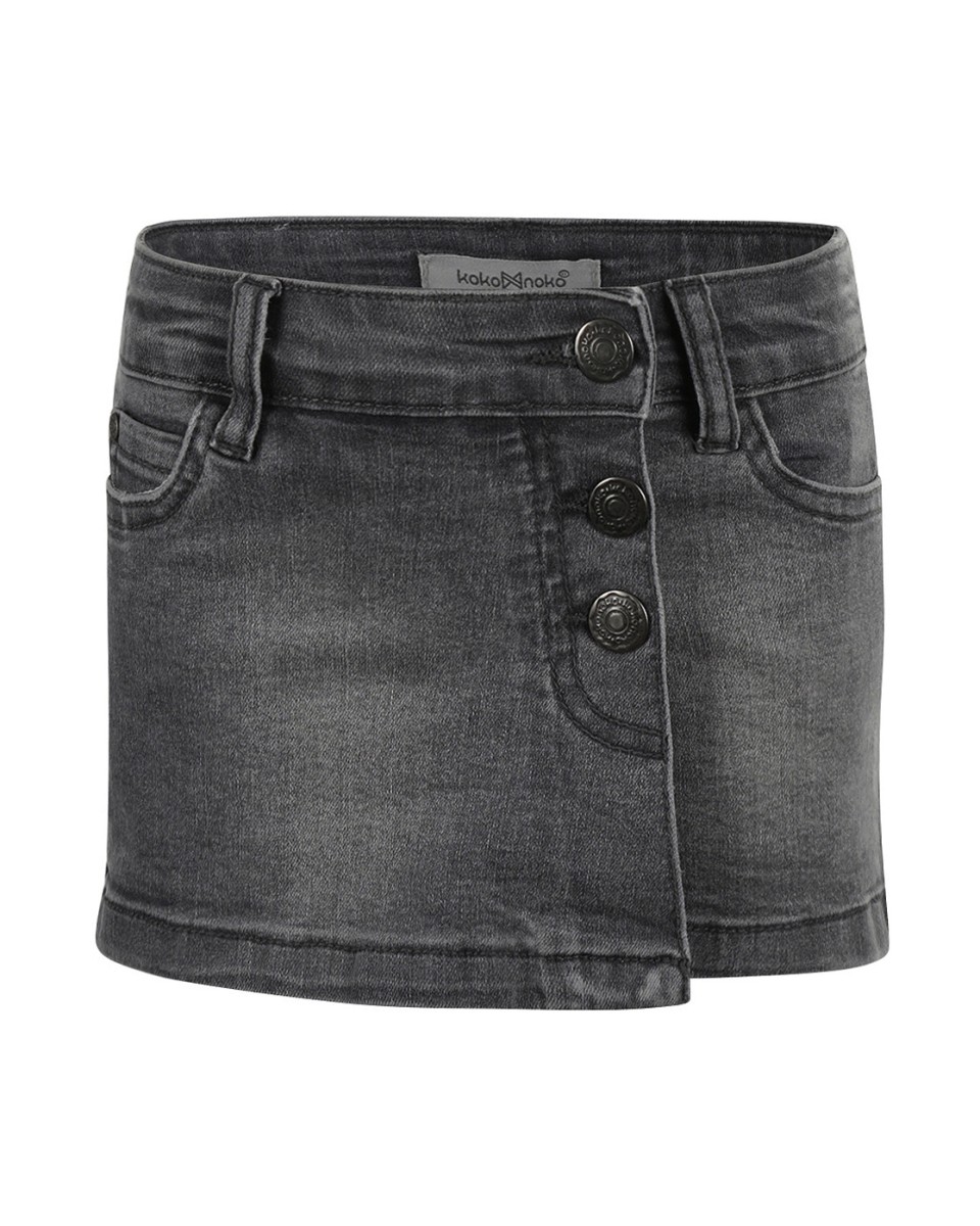 Koko Noko Jeans skort Grey jeans