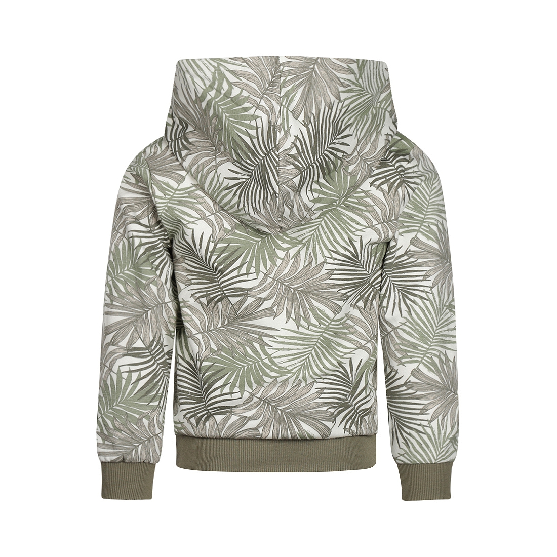 Koko Noko Sweater with hood Light faded green - Afbeelding 2