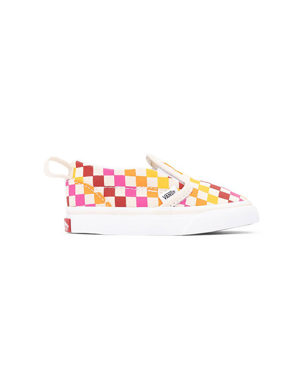 Vans Slip-On V Rainbow checkerboards