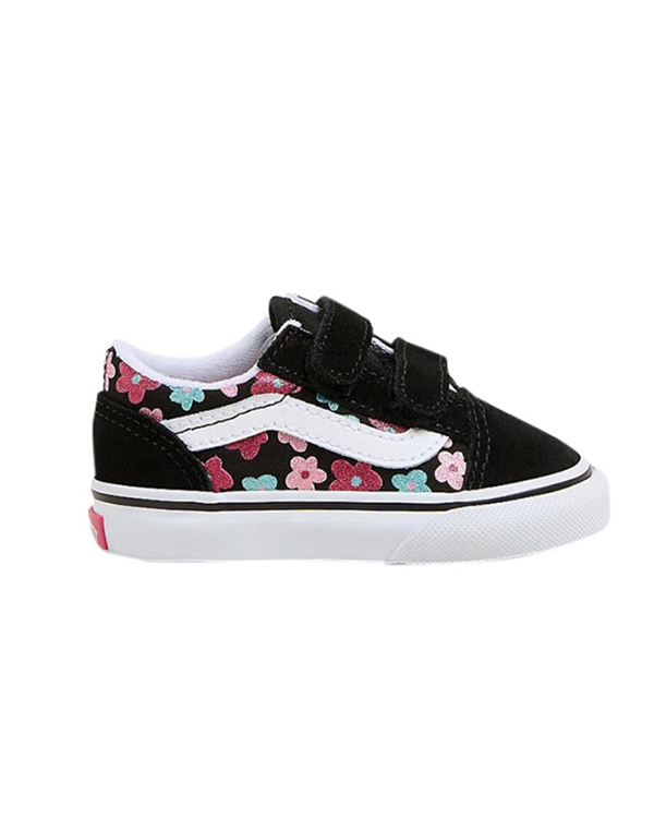 Vans oldskool glitter flower power multi toddler