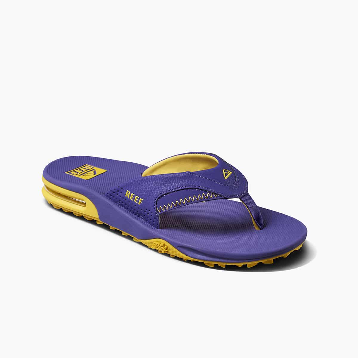 Reef Fanning tailgate purple gold