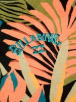 BILLABONG WOMENS HOODED TOWEL BLACK PEBBLE