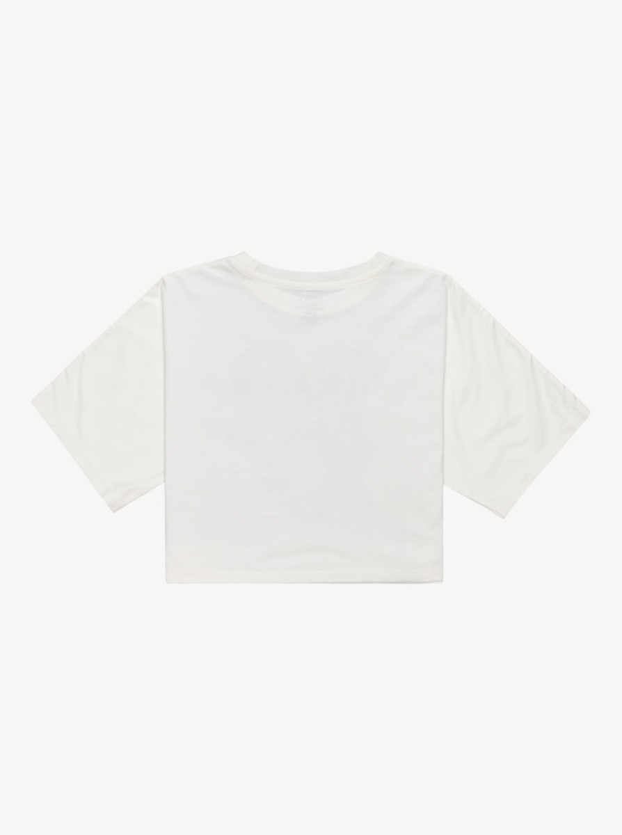 ROXY GIRLS TEE BOXY CROP STARTED EGRET - Afbeelding 2