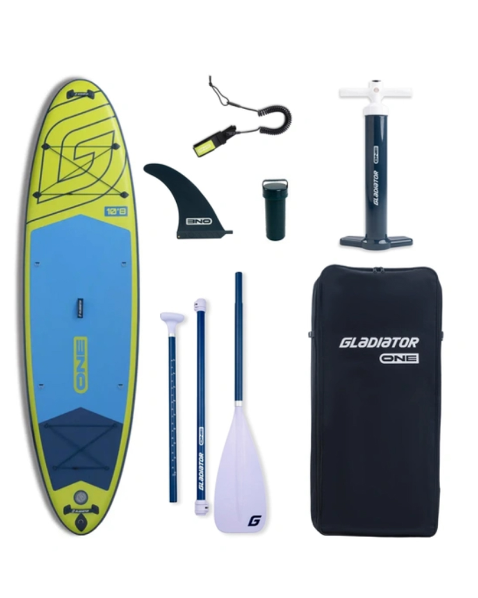 Gladiator SUP ONE 10’8 lime